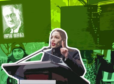 Alexandria Ocasio-Cortez, a key proponent of a New Green Deal